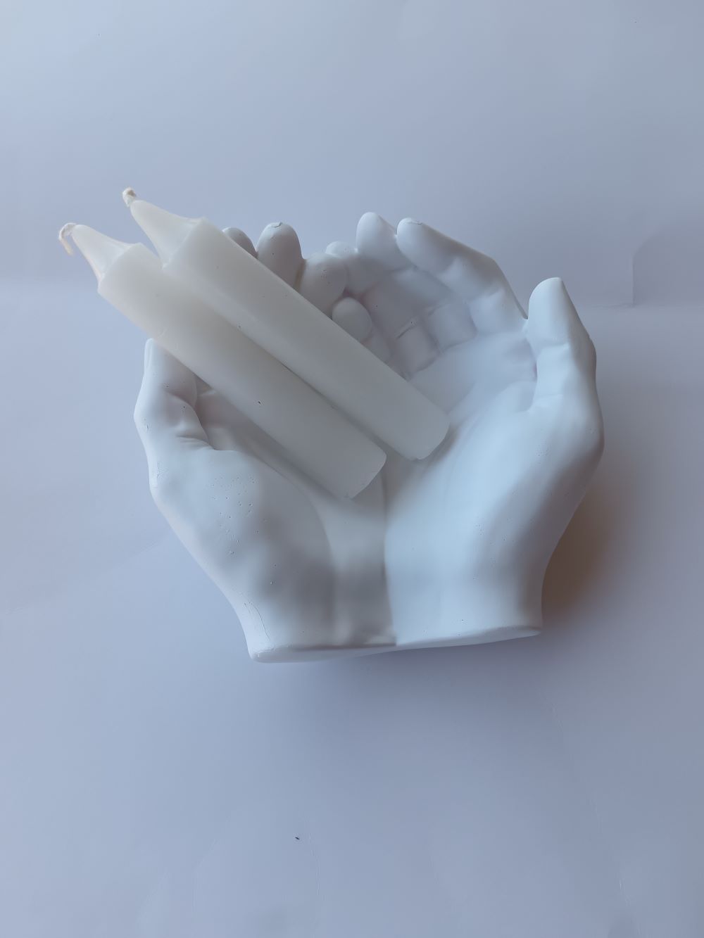 Amore Creative Collections - Jesmonite Home Decor Unique Gifts South Africa Shop Online Store (36) praying prayer hands with tealight holder - eco resin jesmonite - amore creative collections