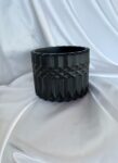 Diamond Vintage Pattern Pot with Lid or without lid storage cannister - amore creative collections online gift shop south africa