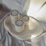 Tealight Candle Holder Gift Set With Abstract Trinket Tray Marble - Amore Creative Collections www.amoresa.co.za