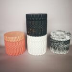 Amore Creative Collections - Acrylic Eco Friendly Resin Jesmonite Handmade Homeware Home Decor South Africa Pots Jewellery Storage Containers Trinket Dishes Trinket Dish Marble Gemstone Stone Glitter (2)