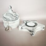 Amore Creative Collections - Acrylic Eco Friendly Resin Jesmonite Handmade Homeware Home Decor South Africa Shell Trinket Cup Jewellery Storage Star Marble Star Tealight Candle
