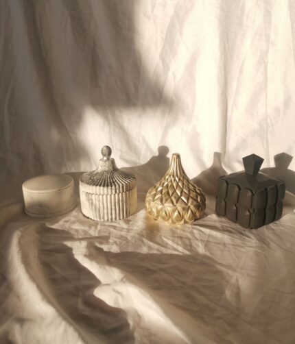 Jewellery Box and Lid - Eco Resin Jesmonite South Africa - Trinket Dish Trinket Cup Amore Creative Collections