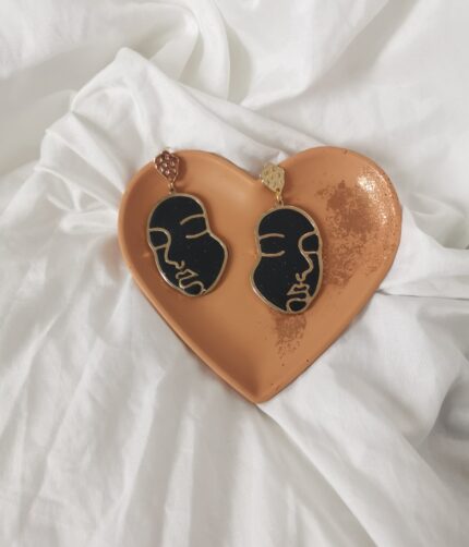 Amore-Creative-Collections-Jesmonite-Home-Decor-South-Africa-Polymer-Clay-Abstract-Face-Earrings-South-Africa-UV-Resin-Acrylic-Earrings-near-me-