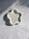 Amore Creative Collections - Eco Resin Home Decor Jesmonite South Africa - Trinket Trays Homeware - Large Flower Shiny Holographic Pieces