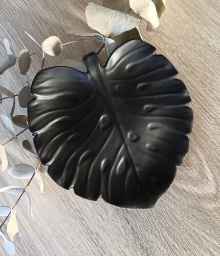 Monstera Leaf Trinket Tray Dish Key Bowl - www.amoresa.co.za