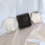 Hexagon Rectangle Round Shape Marble Coasters Jewellery Tray - Handmade Stoneware Gifts eco resni jesmonite south africa www.amoresa.co.za