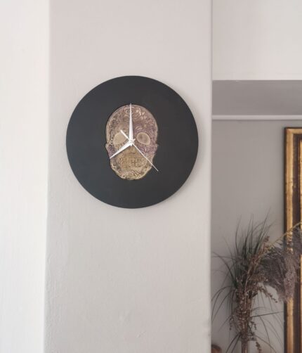 Skull Clock - Jesmonite Eco Resin South Africa Amore Creative Collections