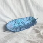 Feather Trinket Tray - Mermaid Effect -Amore Creative Collections