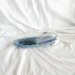 Feather Trinket Tray - Mermaid Effect -Amore Creative Collections