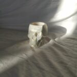 Light Gold Skull Pot Amore Creative Collections Home Decor - Jesmonite South Africa Shop Online