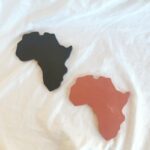 Map of Africa Coaster Sets - Amore Creative Collections Jesmonite South Africa Eco Friendly
