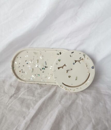 Smiley Face Coaster - Amore Home Decor - Jesmonite South Africa Shop