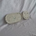 Terrazzo Seashell Trinket Tray Set - Amore Home Decor - Jesmonite South Africa Shop