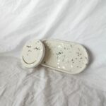 White Seashell Unique Decor Trays - Amore Home Decor - Jesmonite South Africa Shop