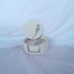 Wild Flower Coasters Black and White - Jesmonite Eco Resin South Africa - Amore