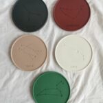 Zodiac Horoscope Birth Month Coasters - Jesmonite South Africa Amore Creative Collections