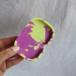 Neon Colour Soap Dish Amore Creative Collections - Eco Friendly Jesmonite Home Decor and Gifting Coasters Trays South Africa