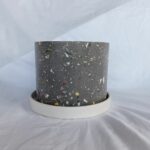 Jesmonite Eco Resin Terrazzo Pot Planter South Africa - Amore Creative Collections