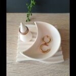 moon trinket dish ring cone holder gift set