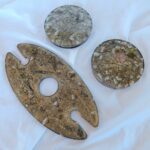 Wine Butler and 2 Coasters - Wildflowers Epoxy Resin Gift Set Wine Bottle Holder and Glasses