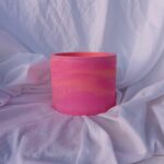 Neon Pink Pot Planter - Eco Resin Jesmonite Pot Plant Holders and Drip Drainage Trays - South Africa