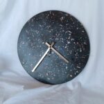 eco resin terrazzo clock - jesmonite clocks south africa
