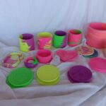 Neon Pot Abstract Face - Amore Creative Collections - Neon Boho Home Decor South Africa