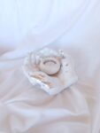 Pebble Pots - Shimmer Galaxy Lavender Charcoal Grey White Amore Eco Resin Jewellery Storage pots