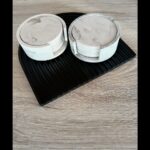 white grey marble coaster sets