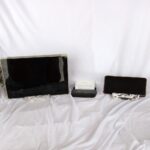 phone stand card holder tablet stand holder jesmonite eco resin south africa - menu food card stand wedding event decor