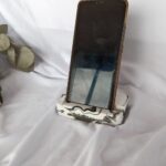 phone stand card holder tablet stand holder jesmonite eco resin south africa - menu food card stand wedding event decor