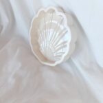 pearl clam shell jewellery trinket dish large shimmer - unique gifts online amore creative collections jesmonite eco resin south africa