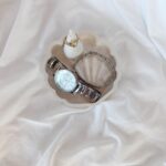 pearl clam shell jewellery trinket dish large shimmer - unique gifts online amore creative collections jesmonite eco resin south africa