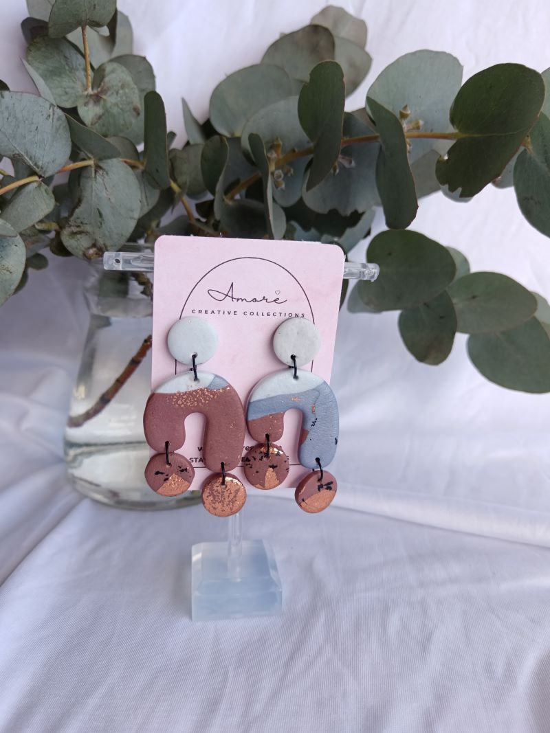 Amore Creative Collections Jesmonite South Africa Polymer Clay Earrings Unique Shopping Gift Sets Gift Boxes Weddings (31)