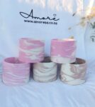 marble pot planters eco resin jesmonite south africa