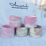 marble pot planters eco resin jesmonite south africa