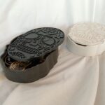 Skull Jewellery Box Marble Stone Trinket Trays South Africa - Amore Creative Collections Jesmonite Home Decor Online Shop Gift Store