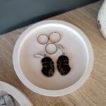 Amore Creative Collections Decor Trays Abstract Face Earrings