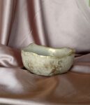 Gold antique ostrich textured bowl - jesmonite eco resin handmade decor bowls south africa www.amoresa.co.za