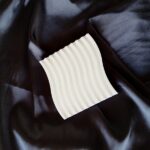 wavy trays amore creative collections - skincare reed diffuser condiment table server trays candle trays