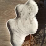 Marble Wavy Tray Splash Display Tray - Home Decor