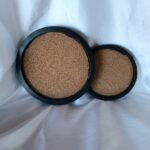 wine bottle drip trays - cork coaster tray sets - amore creative collections