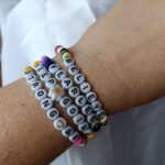 Bead Bracelet Sets Custom Corporate Event Motivational Quotes Letter Word - www.amoresa.co.za