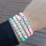 Bead Bracelet Sets Custom Corporate Event Motivational Quotes Letter Word - www.amoresa.co.za