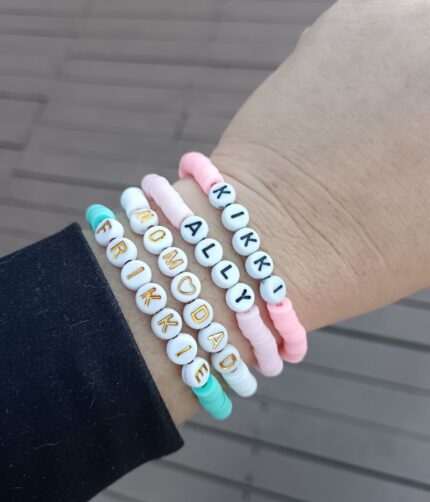 Bead Bracelet Sets Custom Corporate Event Motivational Quotes Letter Word - www.amoresa.co.za