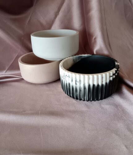 Candle Storage Bowls Holders Wholesale Jesmonite Eco Resin Glass South Africa www.amoresa.co.za