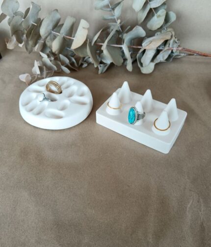 Ring Holder Stand Dish Tray Storage Jesmonite Eco Resin Gift Online Shop - Amore Creative Collections