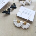 Honey bee sunflower earrings polymer clay south africa online - bee earrings - honeybee | amore creative collections www.amoresa.co.za