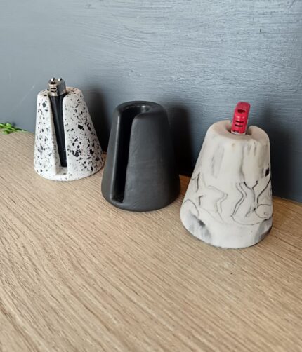 Lighter Holder Stand Cigarette Candle Housewarming Gifts Unique Decor Restaurant Bar Counter Top Enterainment Area Marble Decor Jesmonite South Africa www.amoresa.co.za