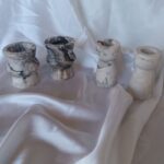 Candle Pillar Tealight Holders Eco Resin Jesmonite Gypsum South Africa Handmade Unique Marble Decor www.amoresa.co.za